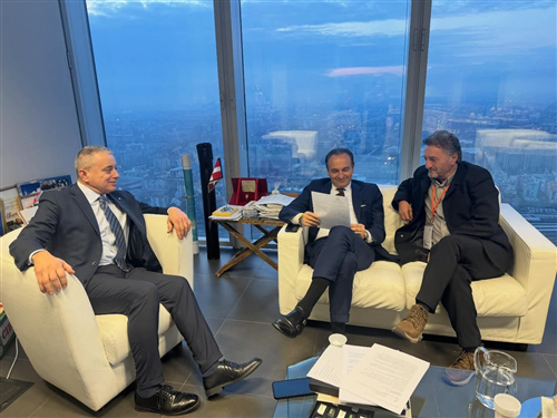 Il Sindaco di Prazzo al Grattacielo della Regione Piemonte