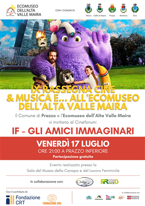 IX Rassegna Cine&Musica e ... all'Ecomuseo dell'Alta Valle Maira