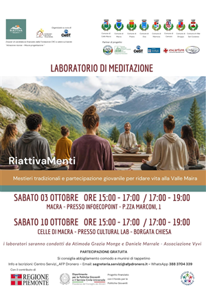 Laboratorio di Meditazione per i giovani del Progetto Riattivamenti